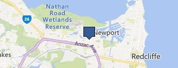 Plumber Newport location map