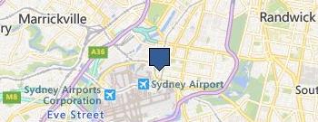 Park on King - Airport Parking, Sydney location map