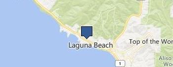Art Hotel Laguna Beach location map