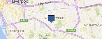 SCL - Scrap My Car Liverpool location map