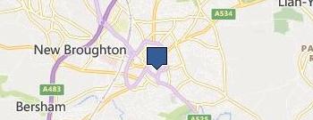 SCL - Scrap My Car Wrexham location map