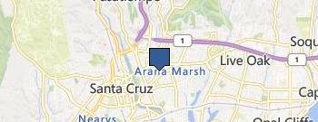 Tree Service Santa Cruz location map