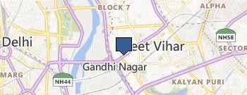 ICFM India - Best Stock Market institute in Delhi location map