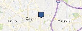 Mold Experts of Cary location map