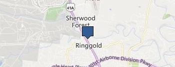 The Clarksville Fence Company location map