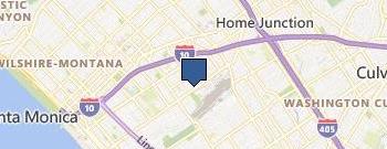 The Los Angeles Hot Chocolate Bar location map