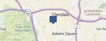 Crystal Psychic Readings location map