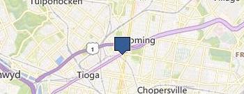 K & F LCD Screen location map