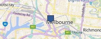 Tile and Grout Cleaning Melbourne location map