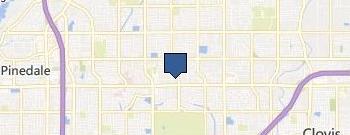Fresno Clinical Research Center  location map
