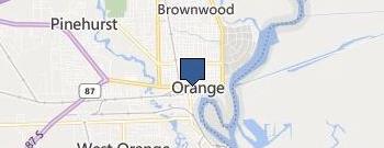 Wood's Roofing SETX location map