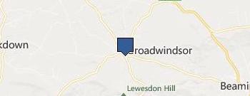 The Farthing location map