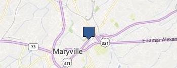 Justin Lane Construction location map