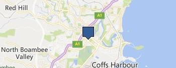 Roger Sharpe Dental location map