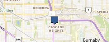 Vape Street Burnaby BC location map