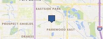 Fort Collins Periodontics and Dental Implants location map