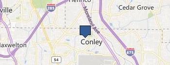 Davis Certified HVAC location map