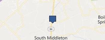 Midway Bowling and Axe Throwing location map