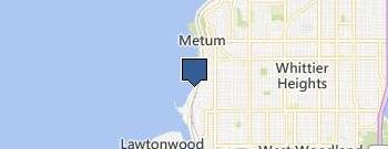 Seattle All Star Fishing Charter location map