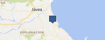 Javea Blinds location map