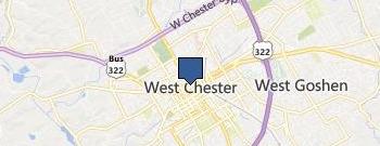 Kenny's West Chester Towing location map