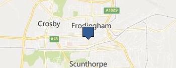 Scunthorpe Removals location map
