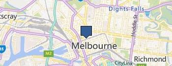 Melbourne Chauffeurs Services location map