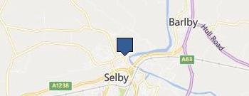 Selby Removals location map