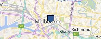 End Of Lease Cleaning Melbourne location map