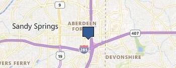 Bellevue Psychiatric Urgent Care location map