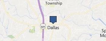 Daniel's Garage Door location map