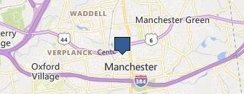 Taxi Bradley Airport location map