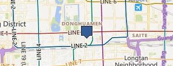 Huate packaging location map