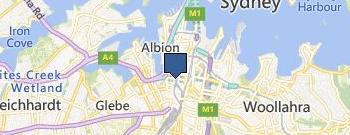 Vals NSW location map