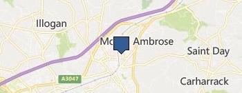 Aspen Sanding location map