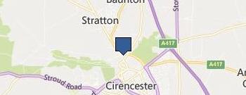First Taxi Cirencester location map