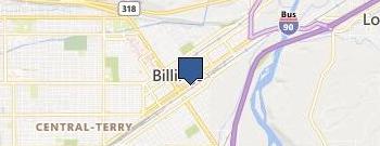 Moe's Siding location map