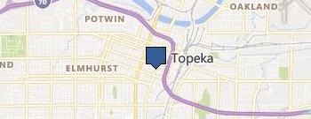 A Absolute Bail Bonds - Topeka location map