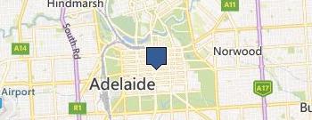 NDIS Physio Adelaide location map