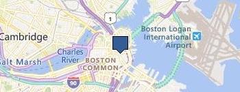 Boston Offices location map