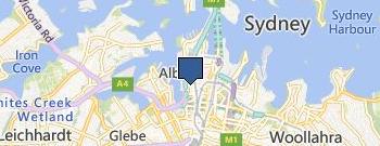  World Blue location map