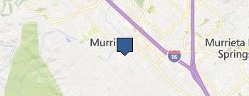 A & D Commercial Cleaning of Murrieta location map