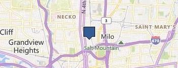 Columbus Performance Academy location map