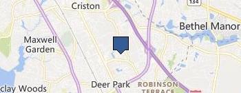 Ashe Stump Grinding & Tree Services location map
