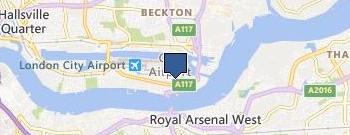 Flowers North Woolwich location map