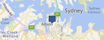 Barbell Jack location map