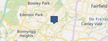 Queens Mini Bus Hire Sydney location map