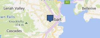 Sams Pest Control Hobart location map
