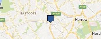 Flowers Rayners Lane location map