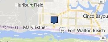 Seaside Spine location map